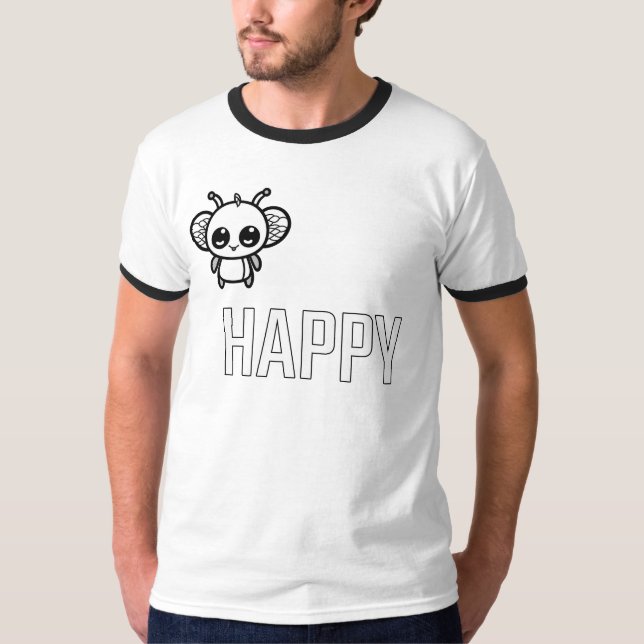 Glücklich sein :) T-Shirt (Vorderseite)