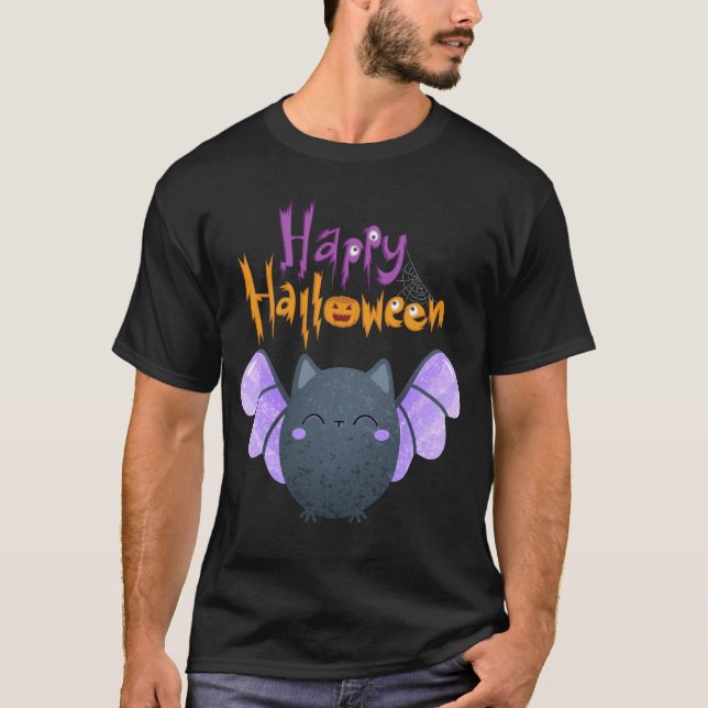 glücklich T-Shirt (Vorderseite)
