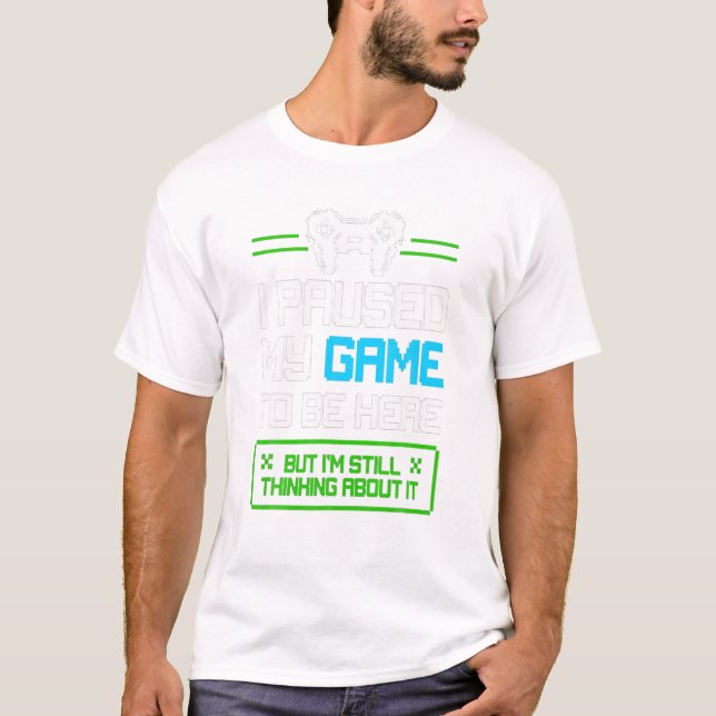 glücklich T-Shirt (Vorderseite)