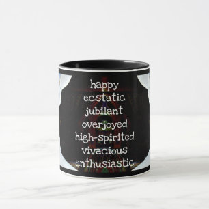 Glücklich Tasse