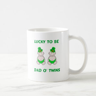 Glücklich Vater O Zwillinge sein Tasse