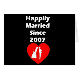 Glücklich verheiratet seit 2007