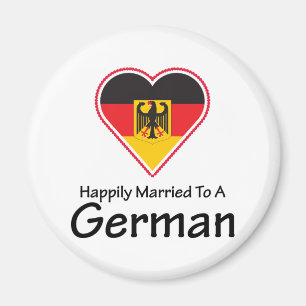 Glücklich verheiratet zu einem Deutschen Magnet