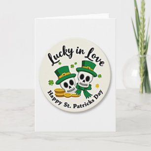 Glücklich Verliebt St. Patrick's Day Karte