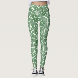 Glücklich Vierblättriges Kleeblatt Leggings