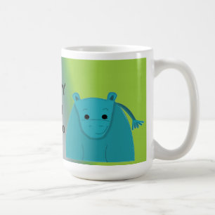 Glücklich wie ein Nilpferd Tasse