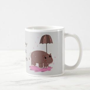 Glücklich wie ein Nilpferd Tasse