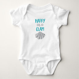 Glücklich wie eine Auster Baby Strampler