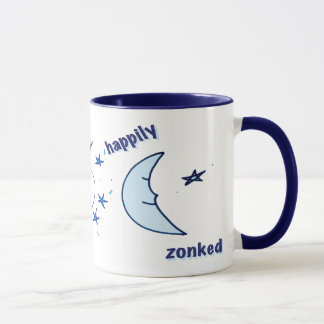 Glücklich Zonked Tasse