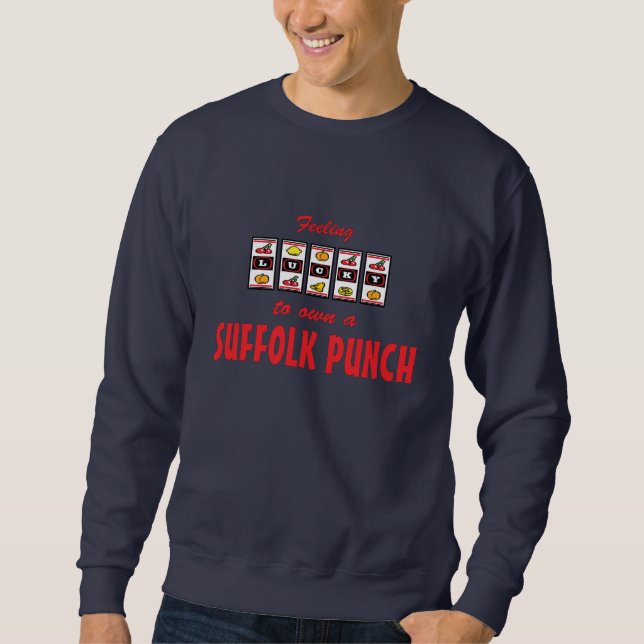 Glücklich zu eigenem ein sweatshirt (Vorderseite)