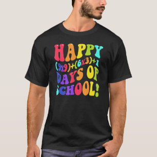 Glückliche 100 Tage der Schule 100. Tag Lehrerin M T-Shirt
