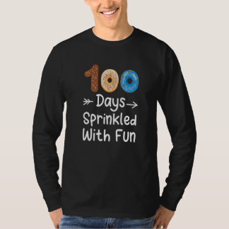 Glückliche 100 Tage der Schule Donuts 100 Tage get T-Shirt