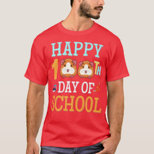 Glückliche 100 Tage Guinea Pig Perfekt für Ki T-Shirt