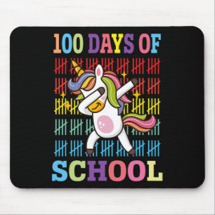 Glückliche 100 Tage Schulkinder, die die Liebe ein Mousepad