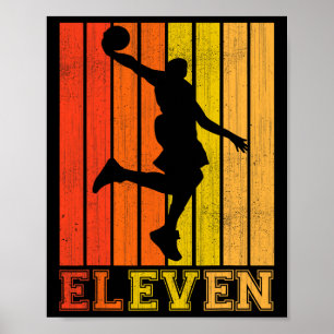 Glückliche 11. Geburtstagsdekorationen für Boys By Poster