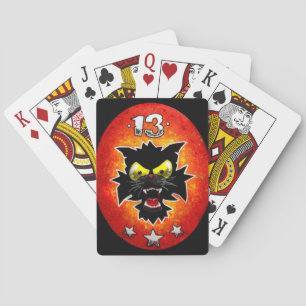Glückliche 13 Spielkarten