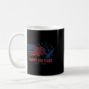 Glückliche 250 Jahre 1776 2026 Für Männer Frauen K Kaffeetasse