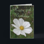 Glückliche 30. Geburtstags-Karte durch Janz Karte<br><div class="desc">Kundenspezifische Gruß-Karten-Entwürfe durch Janz © 2008-2019 Jan. Fitzgerald. Alle Rechte vorbehalten. Grafikdesign,  Grafik und Fotografie bis Januar und Michael Fitzgerald.</div>