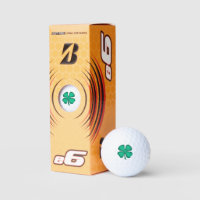 Glückliche 4 Leaf Irish Clover Bridgestone Golfbäl