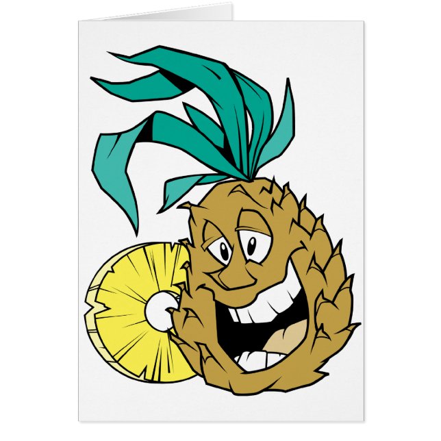 Glückliche Ananas (Vorne)