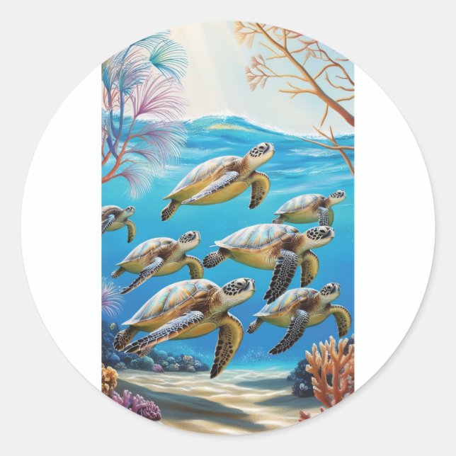 Glückliche Aufkleber (Vorderseite)