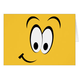 Glückliche Augen und Lächeln