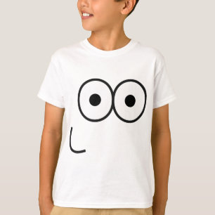 Glückliche Augen und Mund - Kinder T - Shirt