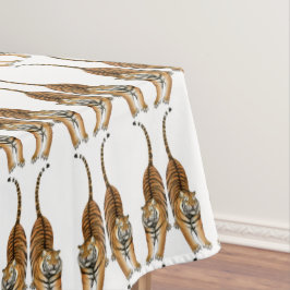 Glückliche ausdehnende bengalische tischdecke