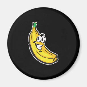 glückliche Banane Magnet