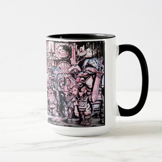 Glückliche Bar-Tasse Tasse (Rechts)