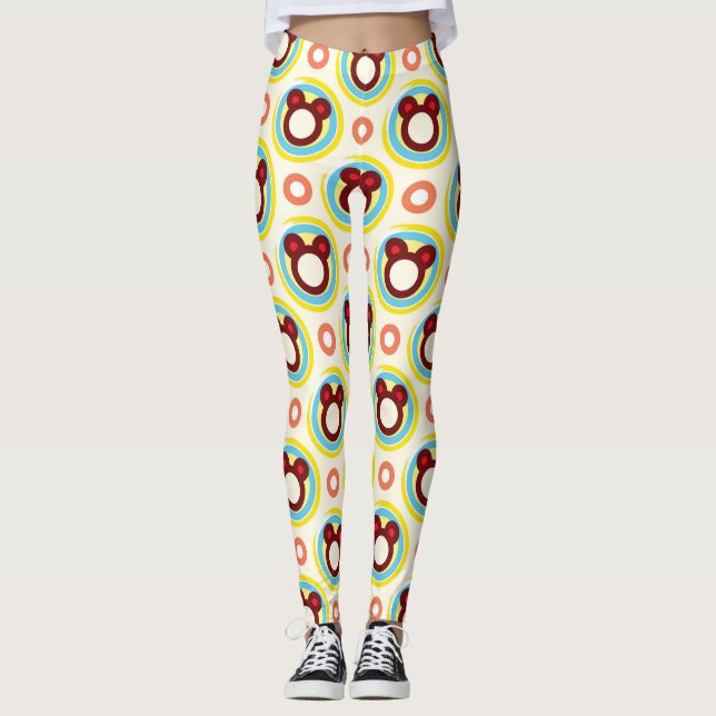 glückliche Bären Leggings (Vorderseite)