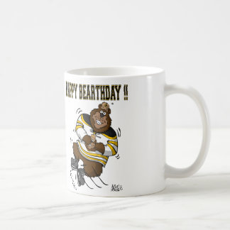 Glückliche Bearthday Cooffe Tasse