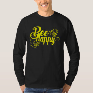 Glückliche Biene Bienenhaltung Maya Honig Imkerei T-Shirt