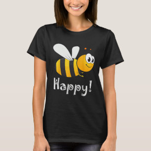 Glückliche Biene Helle Biene T-Shirt