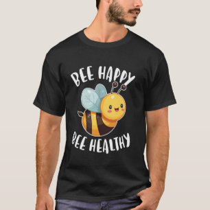 Glückliche Biene Naturliebhaber Insektenbauer Desi T-Shirt