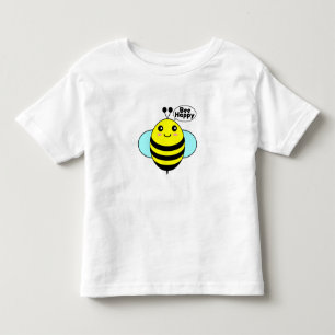 Glückliche-Biene-T-Shirt Kleinkind T-shirt