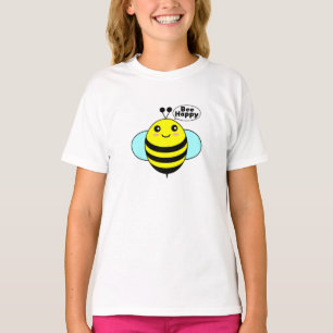 Glückliche-Biene-T-Shirt T-Shirt