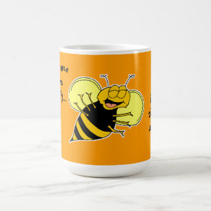 Glückliche Biene Tasse