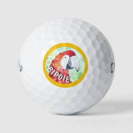 Glückliche BIRDIE Parrot Golfschläger Golfball