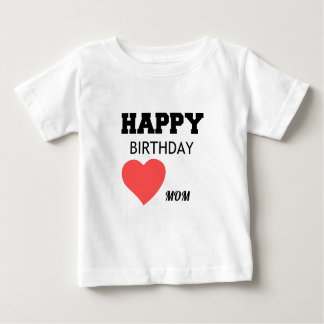 GLÜCKLICHE BIRTHTAGE-MAMA BABY T-SHIRT