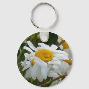 Glückliche Blume - Glückliches Gesicht lächelnde G Schlüsselanhänger