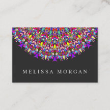 Glückliche BlumenMandala