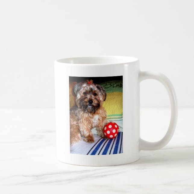 Glückliche Border-Collie Kaffeetasse (Rechts)