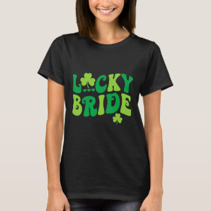 Glückliche Braut Bräutigam Paare passende Hochzeit T-Shirt