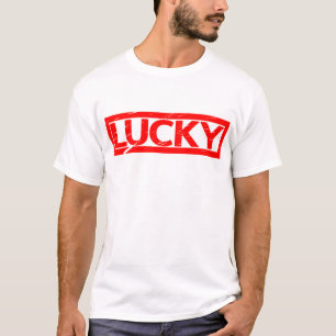 Glückliche Briefmarke T-Shirt