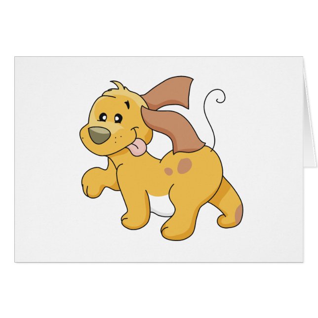 Glückliche Brown-Hundet-shirts und -geschenke (Vorderseite (Horizontal))