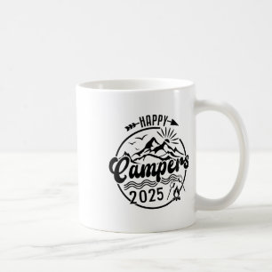 Glückliche Camper 2025 Kaffeetasse