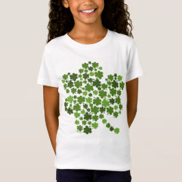 Glückliche Charme-Kleeblätter T-Shirt