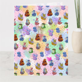 Glückliche Charms Karte