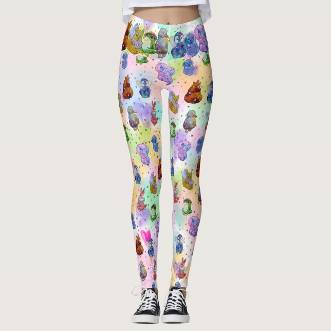 Glückliche Charms Leggings (Vorderseite)